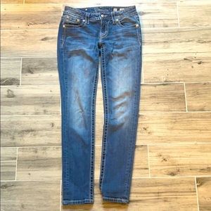 Miss Me Embellished Skinny Jeans Size 27 (3/4 US)